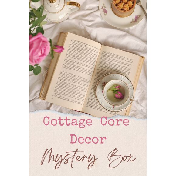 Other - Mystery Box - Vintage Cottage Core Decor - A gift for lovers of vintage things!